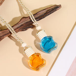 Modern 8ml Clear Glass <b>Liquid</b> Perfume Hanging Car Air Freshener Long Lasting Fragrance No Electricity Needed 3-Year Warranty - Product Image 4
