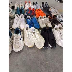 รองเท้าผ้าใบกีฬาผู้ชายมือสอง ยี่ห้อดัง ระบายอากาศได้ดี แบบผูกเชือก สไตล์บาสเก็ตบอล ขายส่ง - Product Image 5