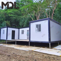 Portable mobile luxe maroc conteneur hors réseau préfabriqué conteneur ondulé maison