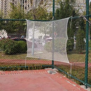 Tennis <b>Net</b> 10X7X3 Portable <b>Rebound</b> Training Equipment Outdoor Fitness Use White Polyester - Product Image 3