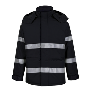 Chaqueta de Seguridad Reflectante para Minero, Chaqueta Impermeable de Alta Visibilidad, Construcción, Alta Visibilidad, Certificado CE - Product Image 4