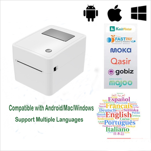 Stampante Termica 108mm 4 Pollici TSC per Etichette di Instruzioni, Spedizioni e Lettere di Vettura, Portatile BT-112 - Migliore Qualità - Product Image 6