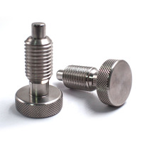 Goupille à ressort à tête moletée en acier inoxydable auto-serrante de haute qualité M6 M8 M10 M12 M16