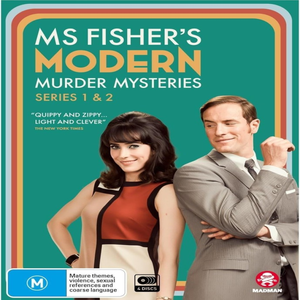 Plc Ms Fisher's Modern Murder Mysteries Serie <span class=keywords><strong>1</strong></span> &amp;   <span class=keywords><strong>2</strong></span> [no regionales de EE. UU., PAL Región 4] (4 DVD) Venta al por mayor - Product Image 1