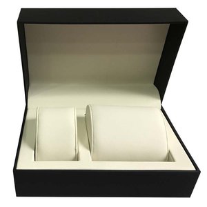 Caja de Joyería de Papel Texturizado de Lujo con Forro de Terciopelo para Reloj, Pulsera, Collar, con Logotipo Personalizado, Caja de Regalo para Set de Reloj - Product Image 5