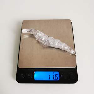 Señuelo de pesca de camarón sin pintar de 10,5 cm y 11,6G, cebos de pececillo, aparejos holográficos de plástico duro Artificial en el interior - Product Image 3