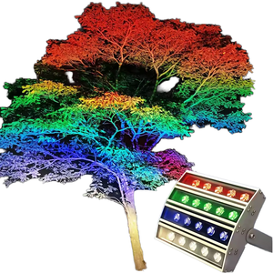 ไฟส่องสว่างกลางแจ้งแบบ RGB สำหรับตกแต่ง<span class=keywords><strong>ต้น</strong></span>ไม้ กันน้ำระดับ IP65 ใช้ไฟ 100-240V เหมาะสำหรับตกแต่งคริสต์มาส ไฟสปอตไลท์สีรุ้ง สำหรับตกแต่งภูมิทัศน์และ<span class=keywords><strong>ต้น</strong></span>ไม้ - Product Image 1