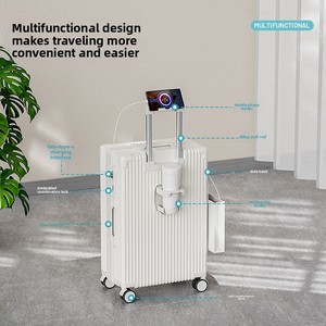 Valigia Girevole <span class=keywords><strong>da</strong></span> <span class=keywords><strong>Viaggio</strong></span> per Studenti Universitari Nuovo Stile 2026, <span class=keywords><strong>Bagaglio</strong></span> <span class=keywords><strong>a</strong></span> <span class=keywords><strong>Mano</strong></span> <span class=keywords><strong>da</strong></span> 20 Pollici, Valigia Grande Capacità <span class=keywords><strong>da</strong></span> 26 Pollici con Porta USB - Product Image 3
