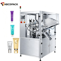 Machine de remplissage et de scellage ultrasonique pour tubes composites aluminium-plastique (ABL) pour pâte dentifrice avec orientation du marquage du tube