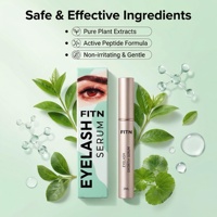 Sérum de croissance des cils Redensyl Peptide à force clinique, pour des cils plus longs et plus épais, sans prostaglandine, OEM, marque privée, vente en gros