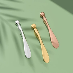 2024 nóng bán sang trọng trang điểm Scoop 7.75cm kim loại mỹ phẩm muỗng chăm sóc da vẻ đẹp mắt Kem thìa - Product Image 5