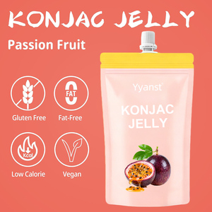 Gelée de konjac à la passion fruit, marque privée, faible en calories, brûle-graisses, pour la gestion du poids, complément alimentaire, échantillon gratuit - Product Image 2