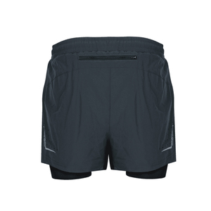 Pantalones cortos de entrenamiento para hombre resistentes a los olores de secado rápido para entrenamiento callejero con bolsillos con cremallera - Product Image 4