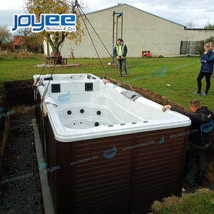 JOYEE-<span class=keywords><strong>Spa</strong></span> en acrylique de haute qualité pour 10 personnes, double zone, avec piscine, balboa intelligent, hydro-massage, bain à remous extérieur, 5.8m - Product Image 6