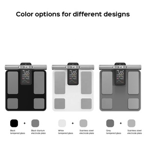 Báscula Digital Inteligente de Bioimpedancia para Medir Grasa Corporal y IMC, Pantalla de Vidrio Templado, Capacidad de 180 kg, Medición Precisa del Peso, Funciona con Batería - Product Image 2