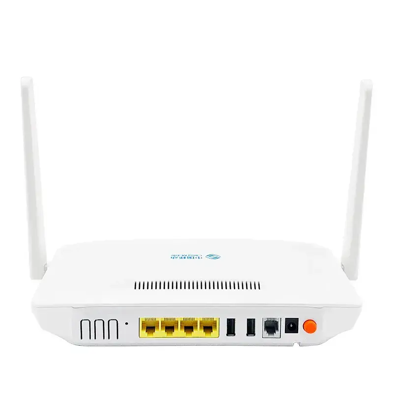 Unidad de red óptica WiFi de doble banda ONU XPON The FiberHome HG6821M XPON ONU 4GE + 1TEL + 2USB + con FTTH/FTTB/FTTX