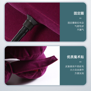 Attelle de traction cervicale en fibre intégrale, réglable manuellement, pour le soutien du cou - Product Image 1