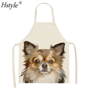 68x55cm cucina famiglia adulto antivegetativa grembiule senza maniche poliestere cane serie animali tuta stampata SD2015 - Product Image 6