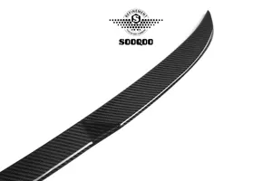 SOOQOO Dry Carbon Fiber Trunk Spoiler For BMW IX3 X3M X3 G08 F97 G01 High Quality SQ Type Roof Spoiler For Bmw Spoiler Wing