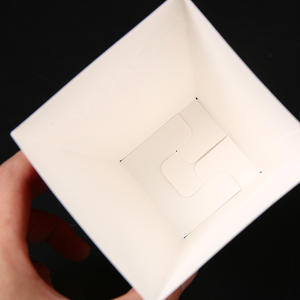 Caja <span class=keywords><strong>de</strong></span> Comida Plegable Biodegradable y Resistente al Aceite para Entrega <span class=keywords><strong>de</strong></span> Comida Rápida, Ideal para Motocicletas, con Acabado Mate y Laminado, para Regalos y Venta al Por Mayor - Product Image 2