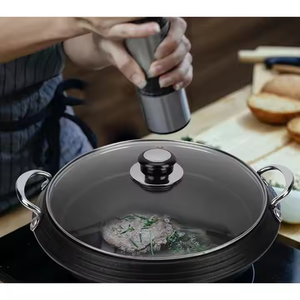 Offre Spéciale antiadhésif en aluminium ustensiles de cuisine Style coréen multi-utilisateurs rôtissoire <span class=keywords><strong>casserole</strong></span> <span class=keywords><strong>paella</strong></span> casseroles cuisson marmite - Product Image 6