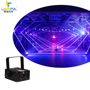 ไฟบีม LED สำหรับไนท์คลับในร่ม ควบคุมด้วย DMX512 สี RGB เต็มรูปแบบ 2W ขายดี พร้อมแสงสีแดง น้ำเงิน เขียว - Product Image 5