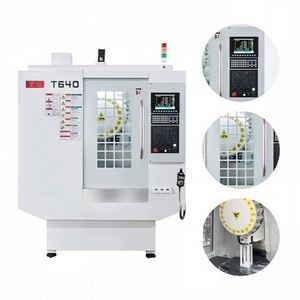 T-640 5.5kw <b>Mini</b> CNC Vmc 650 Machining Center Service 220V Milling Boring <b>Drilling</b> and Tapping Center Machine for Metal - Product Image 1