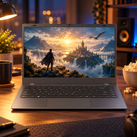 Laptop Murah 14 Inch Ready Stock RK3566 Quad Core 2GB RAM 32GB FHD IPS Notebook Ordinateur Portable Grosir Pabrik OEM SKD CKD