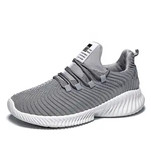 Sommer Herren schuhe atmungsaktive Mesh Schuhe niedrig helfen 3D drei dimensionale fliegende Weberei Trend Freizeit schuhe Alpha grenz überschreitend