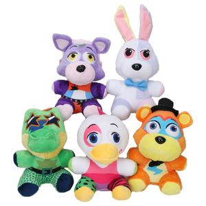 HY Nouveaux Jouets en Peluche Five Nights at Freddy's 18cm <span class=keywords><strong>FNAF</strong></span> Nightmare Freddy Bear Foxy Springtrap Bonnie Insect, Poupées Douces en Peluche - Product Image 1