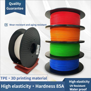 เส้นพลาสติก TPE 85A คุณภาพพรีเมียม สำหรับเครื่องพิมพ์ 3 มิติ ขนาด 1.75 มม. น้ำหนัก 0.5 กก. แบบ FDM สำหรับ Bambulab 240C HPF BK500 - Product Image 4