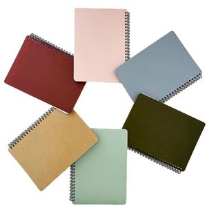 Wholesale A5 Custom PP Cover Spiral Binding Lined Diary <b>Journal</b> Notebook - Product Image 1