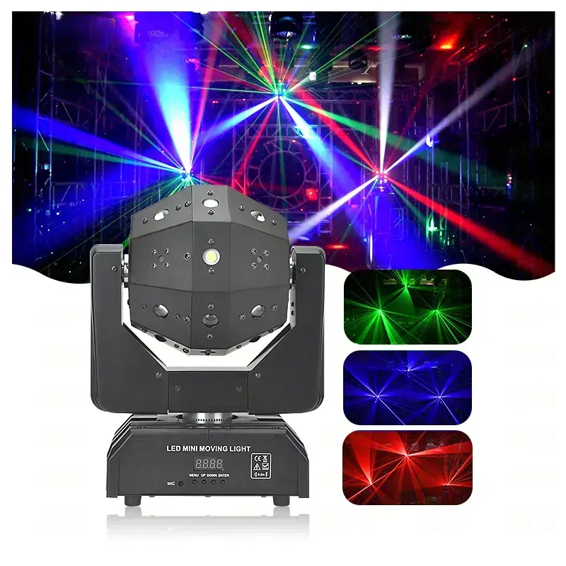 Éclairage de scène 2023 décor de boîte de nuit rgb led disco ball dj effet de lumière de fête