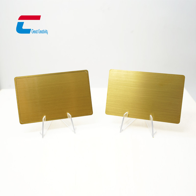 13.56MHz NTAG215 Blank Metal Business Card NFC Chip Card VIP Member Metal NFC Card