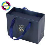 Ensemble pour la Saint-Valentin, feuille d'or gaufrée, avantage UV, comprend un anneau, un sac en papier, une rose, fabriqué pour l'emballage de boîte à fleurs