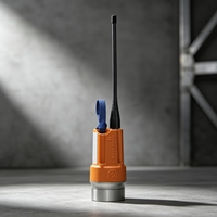 SEWERIN SePem150 Capteur de surveillance de fuites d'eau à distance, enregistreur acoustique sans fil de fuites pour l'inspection des canalisations municipales