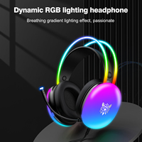 Meilleur casque Onikuma X25 RGB et écouteurs compatibles pour le jeu sur ordinateur ou casques compatibles avec les écouteurs