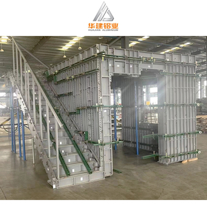 Venta directa de fábrica Panel de aleación de aluminio modular reutilizable Encofrado Formas de aluminio Construcción de encofrado para construcción Casa - Product Image 2