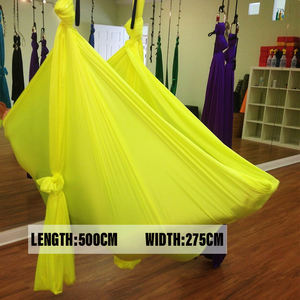 Premium Heavy-Duty <b>Aerial</b> Yoga Hammock Wholesale Commercial Grade Anti-Gravity Polyester Sling 500x280cm Multifunction <b>Portable</b> - Product Image 3
