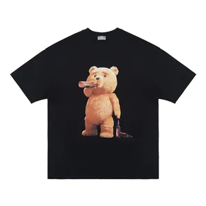 T-shirt Homme à Manches Courtes en Coton et Spandex, Coupe Classique, Col Rond, Impression DTG Personnalisée SHENGNAN, 200g, Écologique, Vente en Gros - Product Image 2