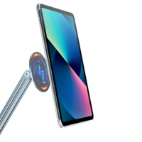 Support de tablette magnétique Boneruy, bras réglable, rotatif, flexible, en aluminium, pliable, support de téléphone de bureau pour le maintien sur le bureau