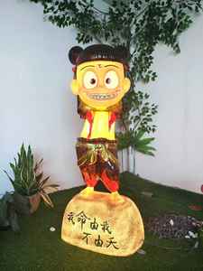 Lampes LED décoratives à thème culturel Nezha pour événements et expositions, IP65 - Product Image 1