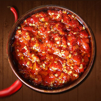 Vente en gros d'usine de sauce chili rouge pure Pâte d'assaisonnement de soja de chef chinois dans divers emballages Sac de bouteille Sachet tambour en vrac