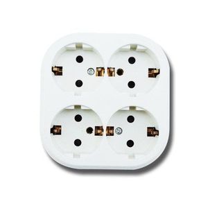 ปลั๊กไฟอัจฉริยะ 4 ช่อง พร้อมสายดิน สำหรับใช้ในบ้านและสำนักงาน - Product Image 1
