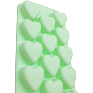 Venta caliente moldes de cubitos de hielo de silicona de grado alimenticio sin BPA copo de nieve forma de corazón letras del alfabeto personalizadas fabricante de helados - Product Image 2