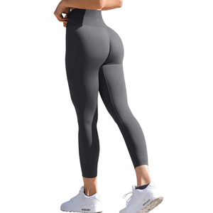 Leggings de cintura media con efecto levanta glúteos, multipack al por mayor, colores surtidos, con embalaje a granel, para venta al por menor, reventa y ropa deportiva de marca privada. - Product Image 1