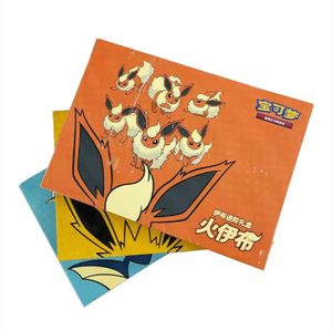 PTCG Original chinois eau feu et tonnerre Eevee Premium coffret cadeau Vmax carte de collection Pokemoned mode carte à collectionner - Product Image 2