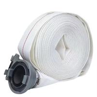 Tuyau d'incendie en toile de haute qualité, revêtu de PVC, à faible coût, facile à utiliser et personnalisable