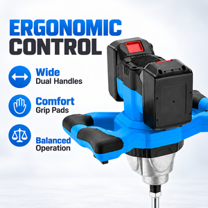 Mezcladora Eléctrica Inalámbrica OEM ODM de 20V con Conexión M14, 6 Velocidades Variables, Mezcladora Manual para Cemento y Pintura, Herramienta Básica para Construcción - Product Image 5