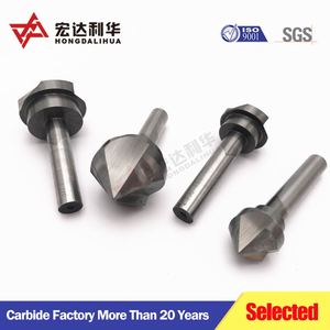 ดอกสว่านเจาะรูทรงกระบอก 90 องศา 3 คมตัด สำหรับงานลบคมโลหะ - Product Image 3